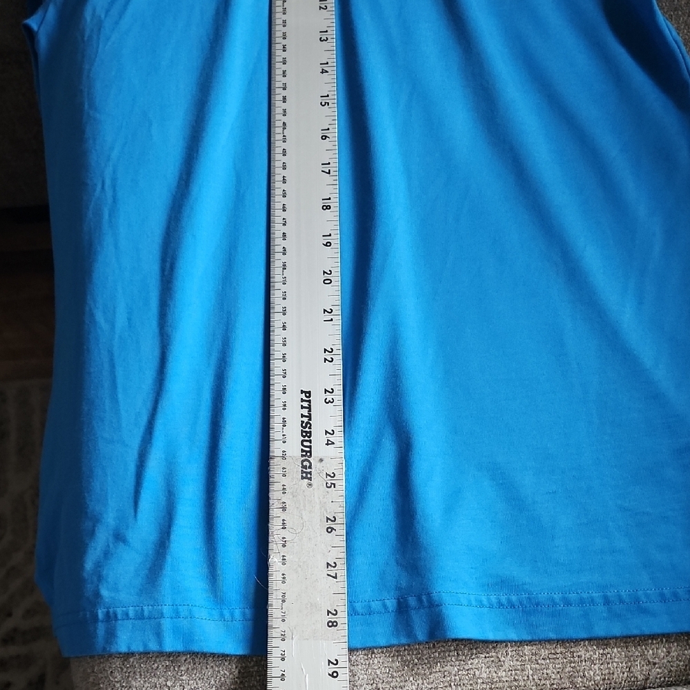 Travis Mathew Vibrant Blue Performance Polo Shirt Men’s Small Golf Short Sleeve - Picture 8 of 10